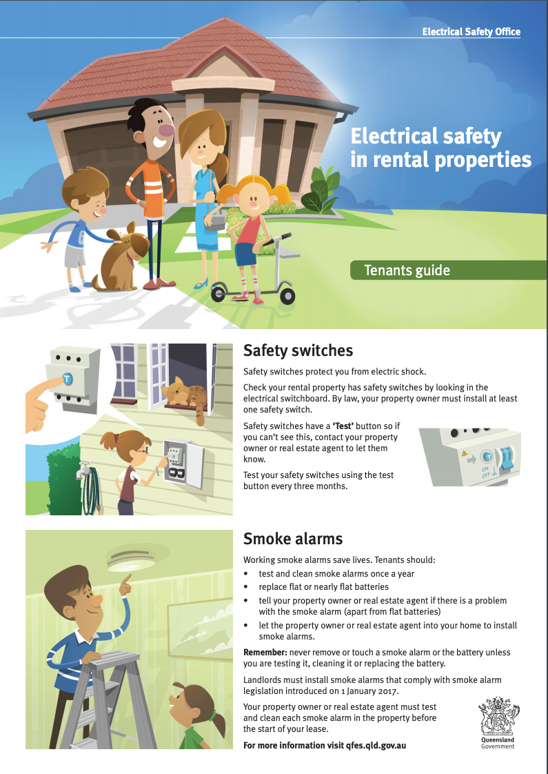 Electrical safety in rental properties Electrical Safety Office